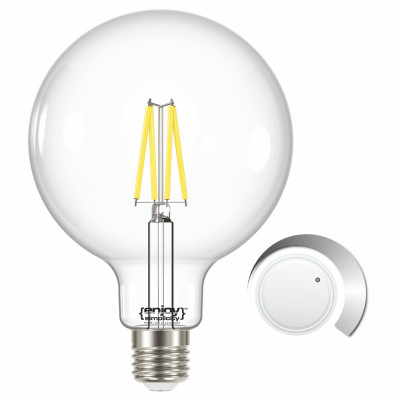 EL822927 | LED FILLAMENT CLEAR DIM|G125 7.8W(>60w) E27|6500k|806lm|{enjoysimplicity}™ EL822927 | LED FILLAMENT CLEAR DIM|G125 7.8W(>60w) E27|6500k|806lm|{enjoysimplicity}™