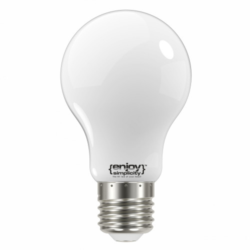 EL824604 | LED FILLAMENT MILKY A60|6.7W(>55w) Ε27|2700k|730lm|{enjoysimplicity}™