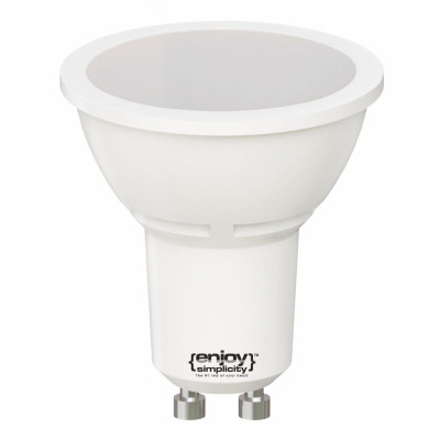 EL610156 | LED GU10|5W(>50W)|6500k|400lm|100°|{enjoysimplicity}™ EL610156 | LED GU10|5W(>50W)|6500k|400lm|100°|{enjoysimplicity}™