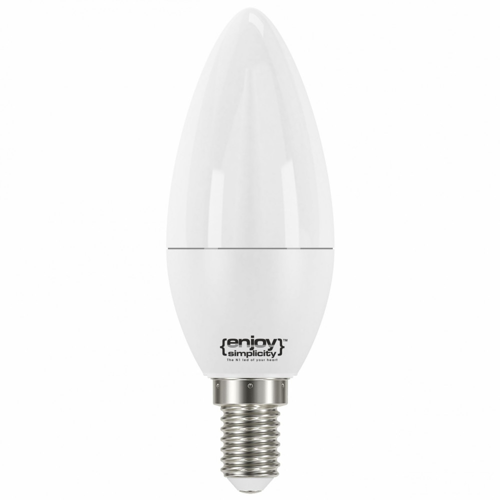 EL102386 | LED B37|7.2W(>60W)Ε14|6500k|806lm|{enjoysimplicity}™ EL102386 | LED B37|7.2W(>60W)Ε14|6500k|806lm|{enjoysimplicity}™