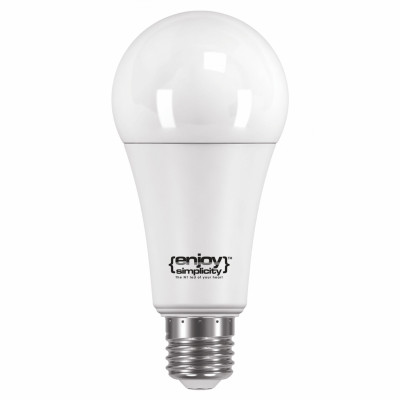 EL716190 | LED A65|16W(>121W)Ε27|6500k|1921lm|{enjoysimplicity}™ EL716190 | LED A65|16W(>121W)Ε27|6500k|1921lm|{enjoysimplicity}™