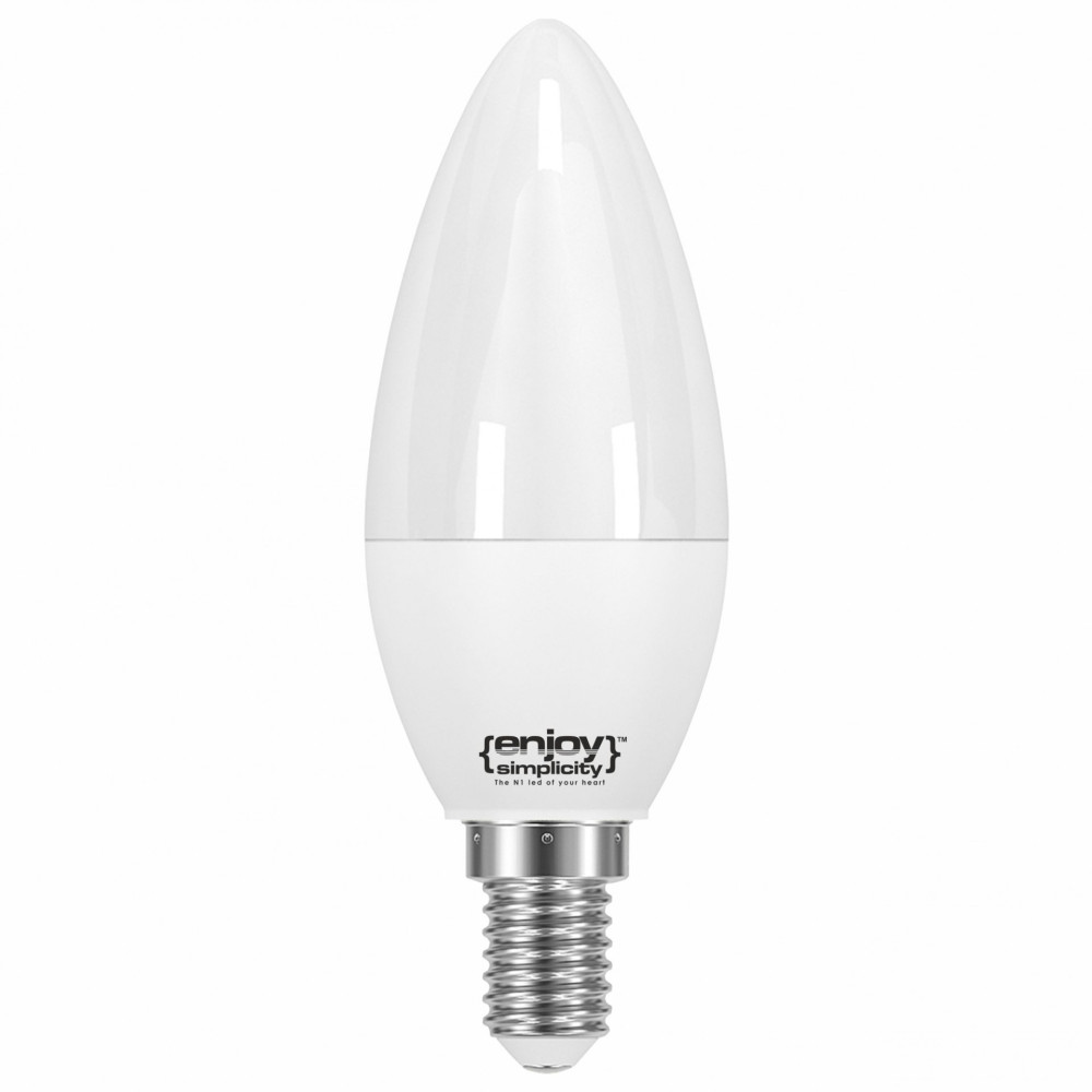 EL721473 | LED B35|4.9W(>40W)Ε14|3000k|470lm|{enjoysimplicity}™ EL721473 | LED B35|4.9W(>40W)Ε14|3000k|470lm|{enjoysimplicity}™