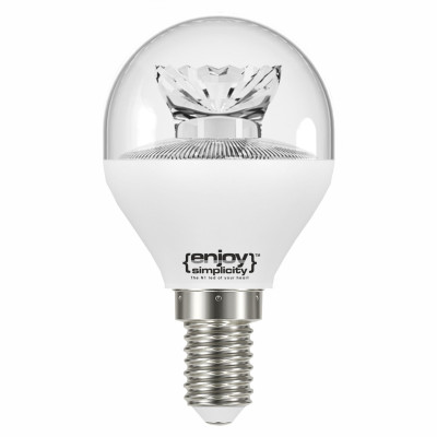 EL732470 | LED Ρ45|5.4W(>40W)Ε14|2700k|470lm|διάφανη|{enjoysimplicity}™ EL732470 | LED Ρ45|5.4W(>40W)Ε14|2700k|470lm|διάφανη|{enjoysimplicity}™