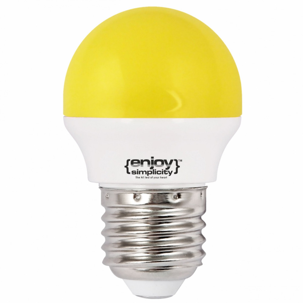EL733311 | LED Ρ45 ΚΙΤΡΙΝΟ |1.8W(19W) Ε27|{enjoysimplicity}™ EL733311 | LED Ρ45 ΚΙΤΡΙΝΟ |1.8W(19W) Ε27|{enjoysimplicity}™