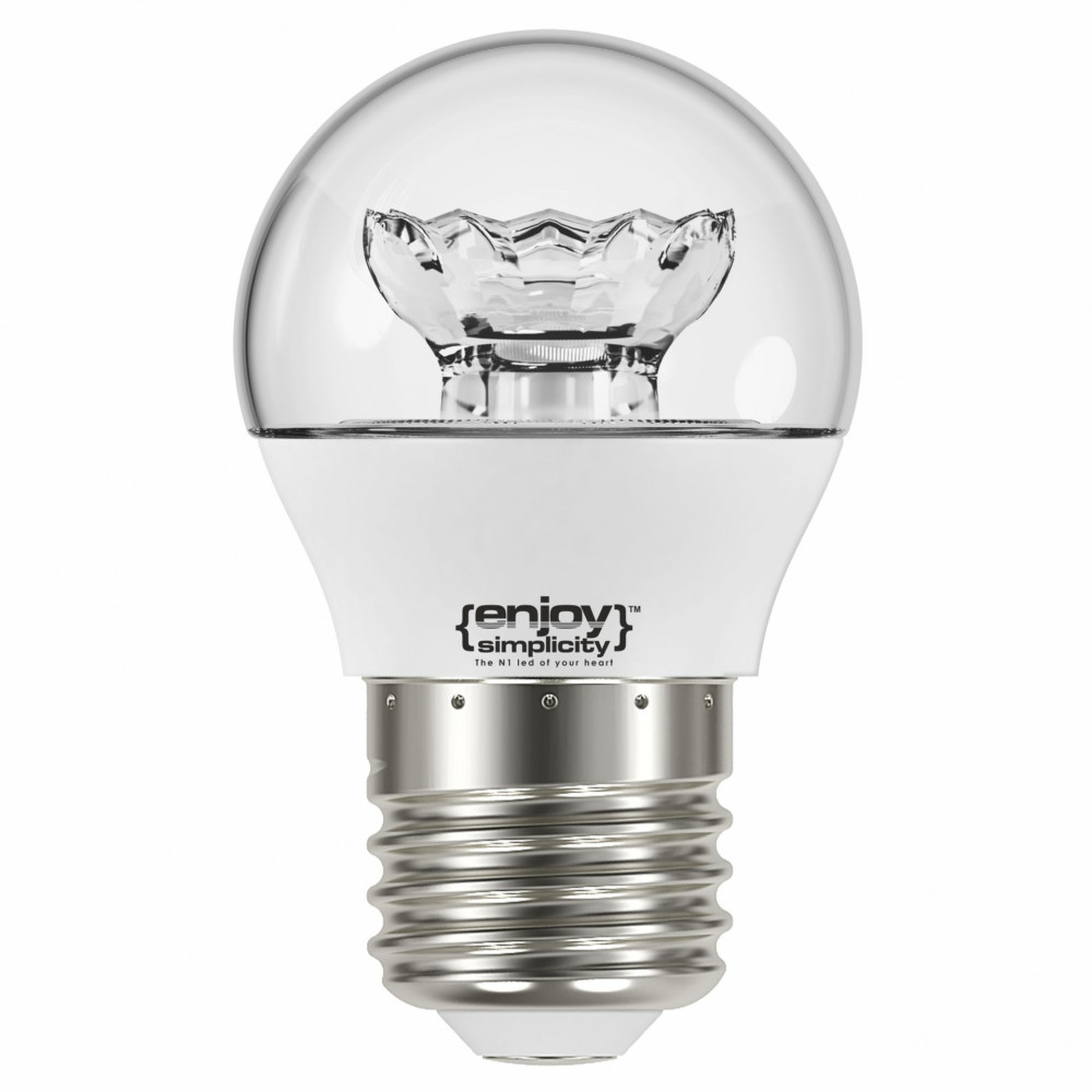 EL742470 | LED Ρ45|5.4W(>40W)Ε27|2700k|470lm|διάφανη|{enjoysimplicity}™ EL742470 | LED Ρ45|5.4W(>40W)Ε27|2700k|470lm|διάφανη|{enjoysimplicity}™