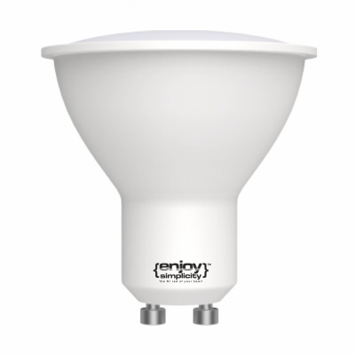 EL809102 | LED GU10|8.3W(>90W)|2700k|830lm|110°|{enjoysimplicity}™ EL809102 | LED GU10|8.3W(>90W)|2700k|830lm|110°|{enjoysimplicity}™