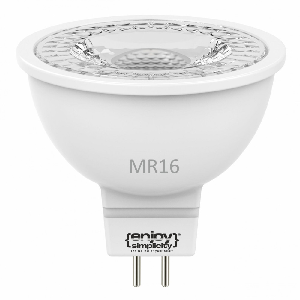 EL818706 | LED GU5.3 MR16|AC/DC12V|7.9W(>87W)|6500k|675lm|36°|{enjoysimplicity}™ EL818706 | LED GU5.3 MR16|AC/DC12V|7.9W(>87W)|6500k|675lm|36°|{enjoysimplicity}™