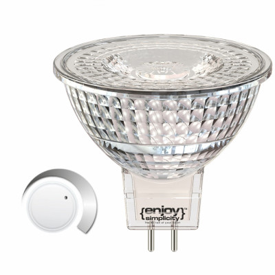 EL816942 | LED GU5.3 MR16 DIM|AC/DC12V|3.7W(>20W)|2700k|260lm|36°|{enjoysimplicity}™ EL816942 | LED GU5.3 MR16 DIM|AC/DC12V|3.7W(>20W)|2700k|260lm|36°|{enjoysimplicity}™