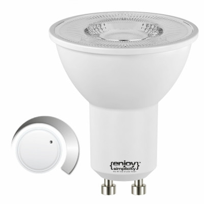 EL883426 | LED GU10 DIM|4.6W(>60W)|6500k|470lm|36°|{enjoysimplicity}™ EL883426 | LED GU10 DIM|4.6W(>60W)|6500k|470lm|36°|{enjoysimplicity}™