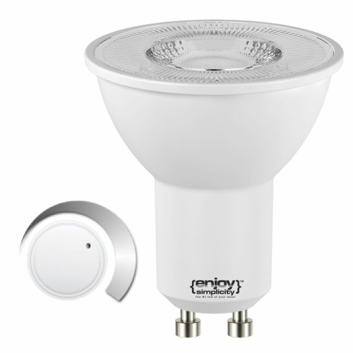 EL806450 | LED GU10 DIM|5W(>75W)|2700k|600lm|36°|{enjoysimplicity}™