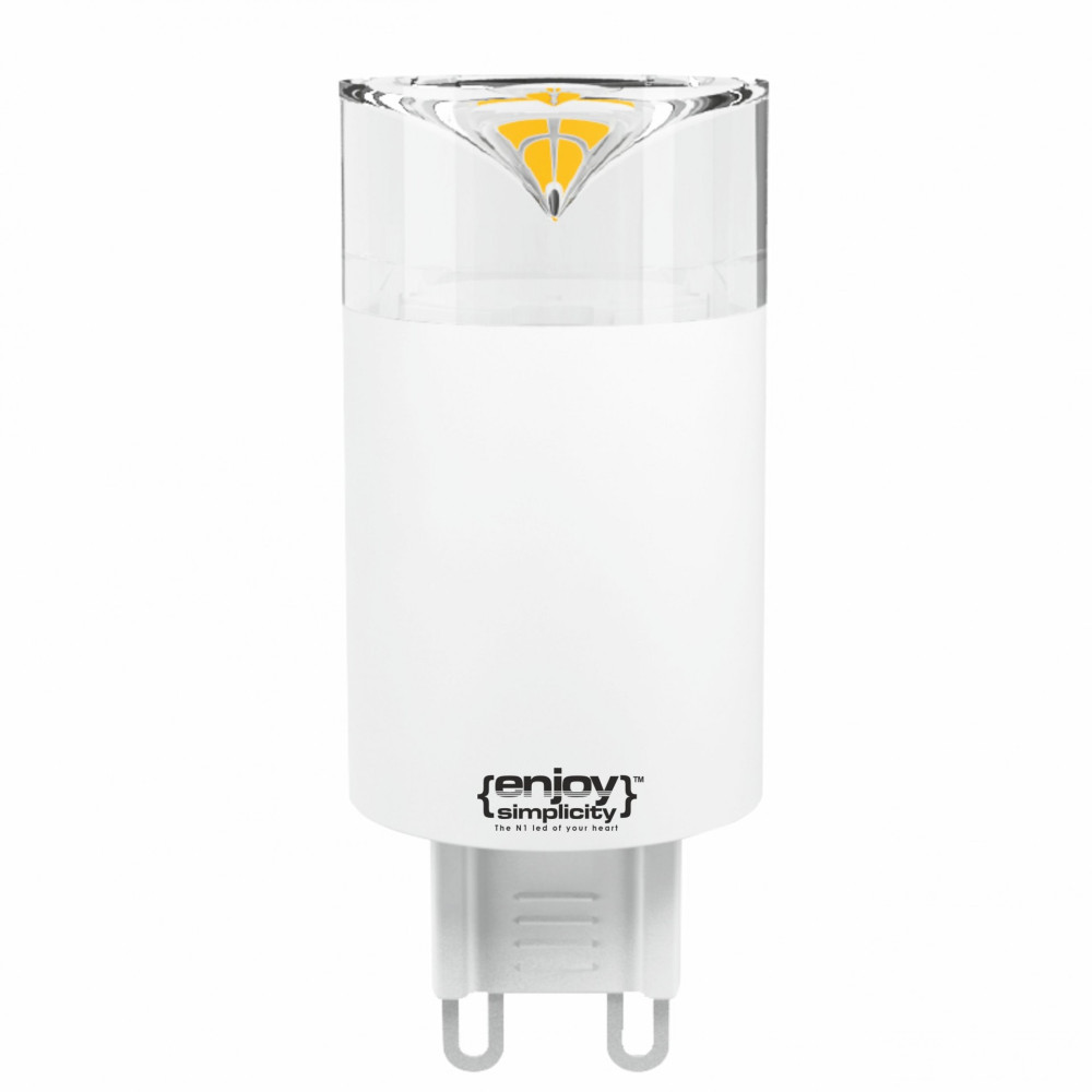 EL894270 | LED G9|3.4W(>26W)|2700k|270lm|{enjoysimplicity}™ EL894270 | LED G9|3.4W(>26W)|2700k|270lm|{enjoysimplicity}™