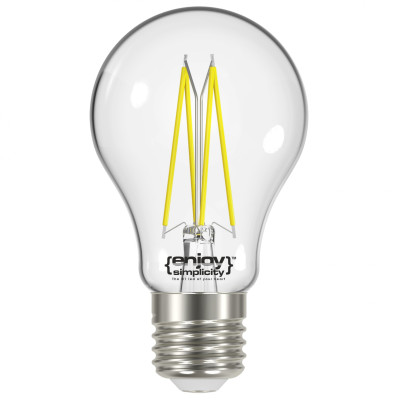 EL901101 | SMART Wi-Fi+BLE ON/OFF/DIM A60 FILLAMENT LED 6.3W(>60W)|E27|2700k|806lm|{enjoysimplicity}™ EL901101 | SMART Wi-Fi+BLE ON/OFF/DIM A60 FILLAMENT LED 6.3W(>60W)|E27|2700k|806lm|{enjoysimplicity}™