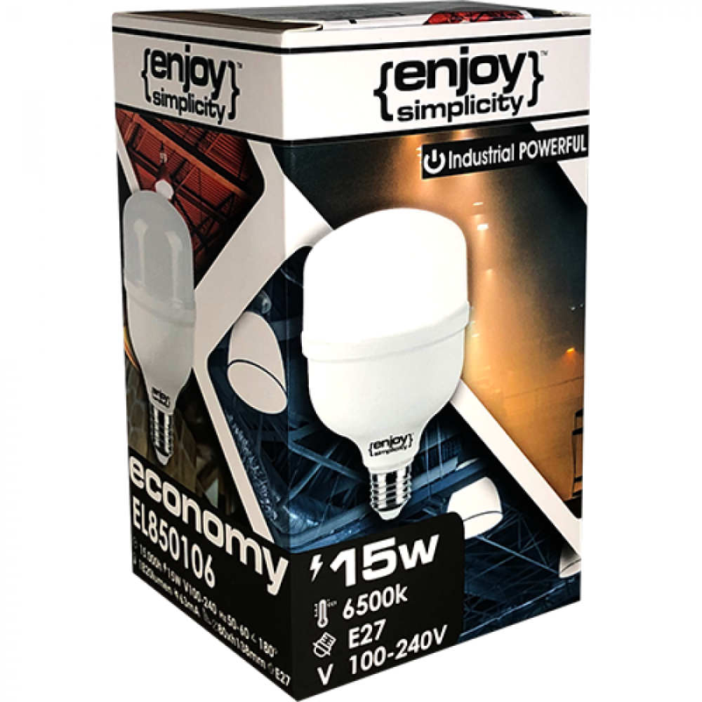 EL850104 | LED High Power|(100-240V)|15W(>110W)Ε27|4000k|1820lm|{enjoysimplicity}™ EL850104 | LED High Power|(100-240V)|15W(>110W)Ε27|4000k|1820lm|{enjoysimplicity}™