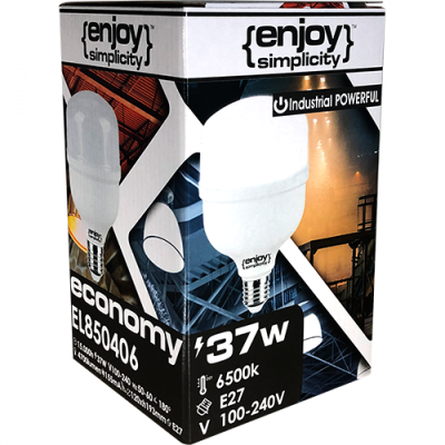 EL850404 | LED High Power|(100-240V)|37W(>280W)Ε27|4000k|4700lm|{enjoysimplicity}™ EL850404 | LED High Power|(100-240V)|37W(>280W)Ε27|4000k|4700lm|{enjoysimplicity}™