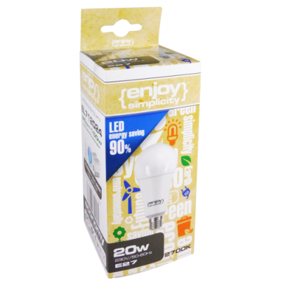 EL716190 | LED A65|16W(>121W)Ε27|6500k|1921lm|{enjoysimplicity}™ EL716190 | LED A65|16W(>121W)Ε27|6500k|1921lm|{enjoysimplicity}™