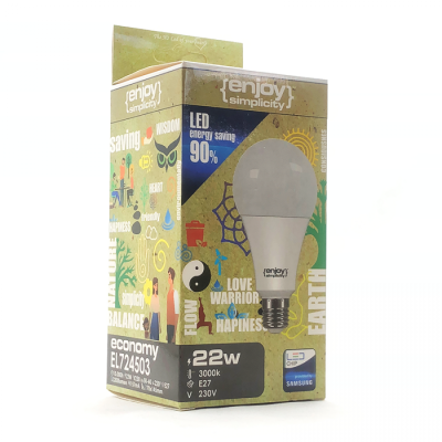 EL724504 | LED A80|22W(>250W)Ε27|4000k|3200lm|{enjoySimplicity™} EL724504 | LED A80|22W(>250W)Ε27|4000k|3200lm|{enjoySimplicity™}