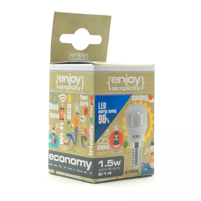 EL772110 | LED T25 ΨΥΓΕΙΟΥ|1.6W(>10W)Ε14|2700k|110lm|διάφανη|{enjoysimplicity}™ EL772110 | LED T25 ΨΥΓΕΙΟΥ|1.6W(>10W)Ε14|2700k|110lm|διάφανη|{enjoysimplicity}™
