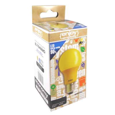 EL784220 | LED A60 ANTI INSECT PLASTIC|6W(>60W)Ε27|2500k|500lm|{enjoysimplicity}™ EL784220 | LED A60 ANTI INSECT PLASTIC|6W(>60W)Ε27|2500k|500lm|{enjoysimplicity}™