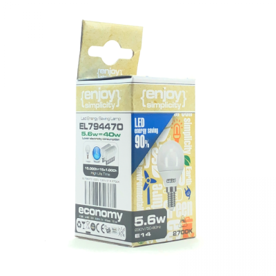 EL794474 | LED Ρ45 DIM|5W(>40W)Ε14|4000k|470lm|{enjoysimplicity}™ EL794474 | LED Ρ45 DIM|5W(>40W)Ε14|4000k|470lm|{enjoysimplicity}™
