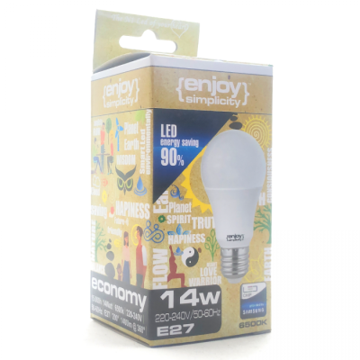 EL660132 | LED A60|14W(>100W)E27|2700k|1400lm|230V|{enjoysimplicity}™ EL660132 | LED A60|14W(>100W)E27|2700k|1400lm|230V|{enjoysimplicity}™