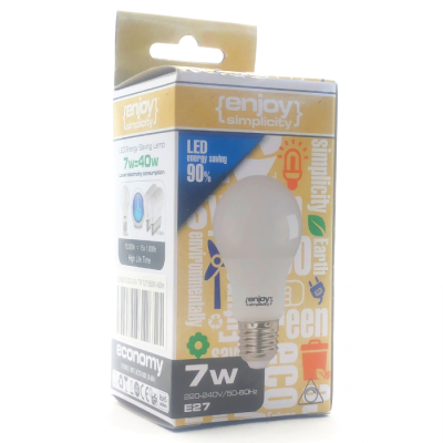 EL669076 | LED A60 DIM|7W(>40W)Ε27|6500k|490lm|{enjoysimplicity}™ EL669076 | LED A60 DIM|7W(>40W)Ε27|6500k|490lm|{enjoysimplicity}™