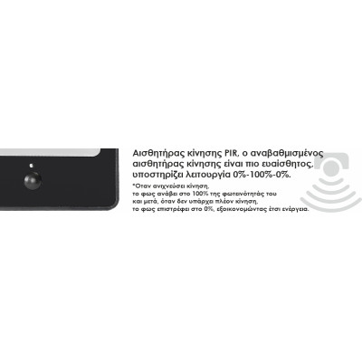 ELF40164 | LED SOLAR+ABS+PIR 16W|4000k|1600lm FLOODLIGHT ALUM.IP65|{enjoysimplicity}™ ELF40164 | LED SOLAR+ABS+PIR 16W|4000k|1600lm FLOODLIGHT ALUM.IP65|{enjoysimplicity}™