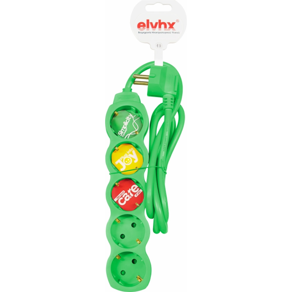 ELP10509 | ΠΟΛΥΠΡΙΖO 5Θ x16A +ΚΑΛ.1.5mt 3G 1.5mm² IP20 ΠΡΑΣΙΝΟ ELP10509 | ΠΟΛΥΠΡΙΖO 5Θ x16A +ΚΑΛ.1.5mt 3G 1.5mm² IP20 ΠΡΑΣΙΝΟ