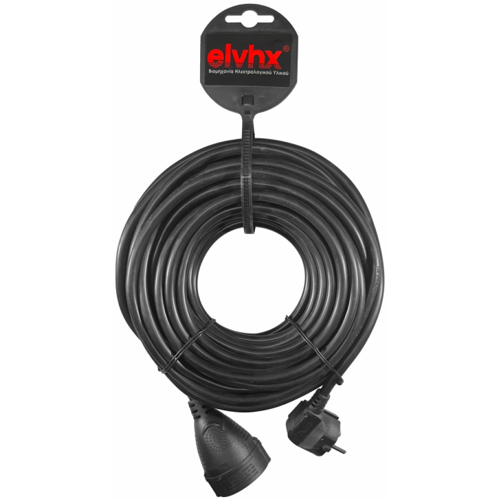 ELP21002 | ΠΡΟΕΚΤΑΣΗ 10mt ΚΑΛ.3G1.5mm2 ΦΙΣ SCHUKO ΑΡΣ.+ΘΗΛ.IP20 ΜΑΥΡΟ ELP21002 | ΠΡΟΕΚΤΑΣΗ 10mt ΚΑΛ.3G1.5mm2 ΦΙΣ SCHUKO ΑΡΣ.+ΘΗΛ.IP20 ΜΑΥΡΟ