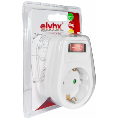 ELP32101 | ΑΝΤΑΠΤOΡΑΣ ΜΕ ΔΙΑΚ. SCHUKO → 1Θ SCHUKO max:3680W IP20 ΛΕΥΚΟ ELP32101 | ΑΝΤΑΠΤOΡΑΣ ΜΕ ΔΙΑΚ. SCHUKO → 1Θ SCHUKO max:3680W IP20 ΛΕΥΚΟ