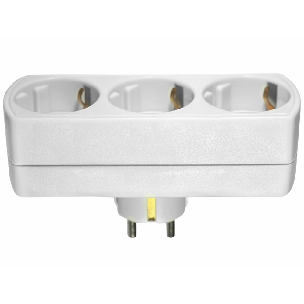 ELP35301 | ΑΝΤΑΠΤOΡΑΣ ΤΥΠΟΥ — SCHUKO → 3Θ SCHUKO max:3680W IP20 ΛΕΥΚΟ ELP35301 | ΑΝΤΑΠΤOΡΑΣ ΤΥΠΟΥ — SCHUKO → 3Θ SCHUKO max:3680W IP20 ΛΕΥΚΟ