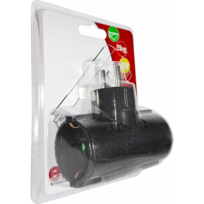 ELP36202 | ΑΝΤΑΠΤOΡΑΣ ΤΥΠΟΥ Ͱ SCHUKO → 2Θ SCHUKO max:3680W IP20 ΜΑΥΡΟ ELP36202 | ΑΝΤΑΠΤOΡΑΣ ΤΥΠΟΥ Ͱ SCHUKO → 2Θ SCHUKO max:3680W IP20 ΜΑΥΡΟ