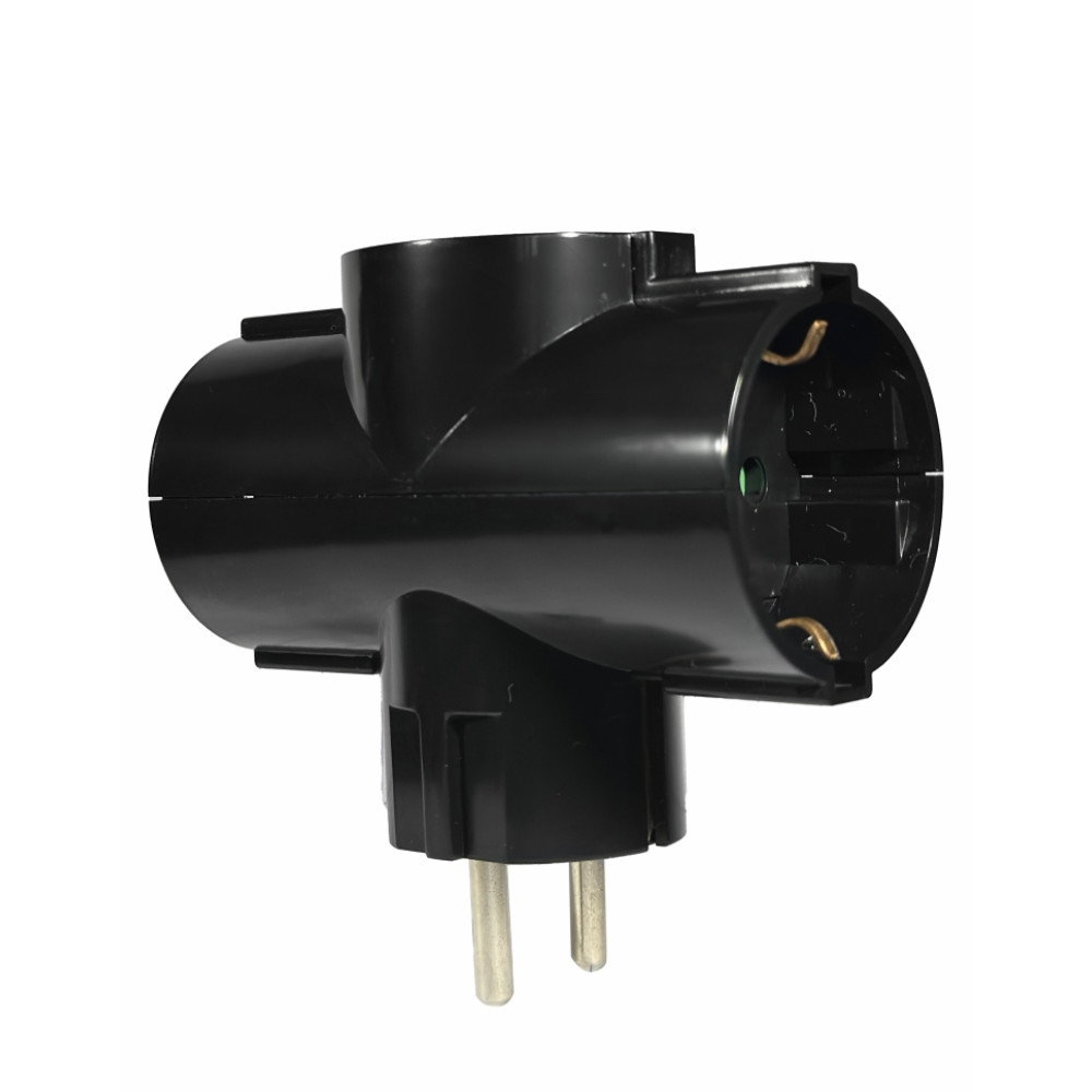 ELP36302 | ΑΝΤΑΠΤOΡΑΣ ΤΥΠΟΥ + SCHUKO → 3Θ SCHUKO max:3680W IP20 ΜΑΥΡΟ ELP36302 | ΑΝΤΑΠΤOΡΑΣ ΤΥΠΟΥ + SCHUKO → 3Θ SCHUKO max:3680W IP20 ΜΑΥΡΟ
