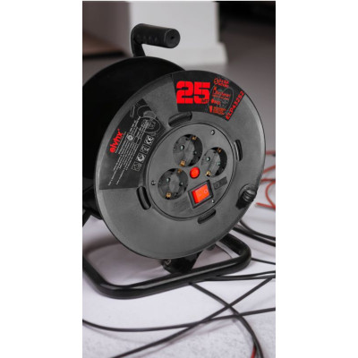 ELP43252 | ΜΠΑΛΑΝΤΕΖΑ ΚΑΡΟΥΛΙ ΠΛΑΣΤΙΚΟ 3Θ x16A +ΔΙΑΚ.+ΚΑΛ.25mt IP20 ΜΑΥΡΟ ELP43252 | ΜΠΑΛΑΝΤΕΖΑ ΚΑΡΟΥΛΙ ΠΛΑΣΤΙΚΟ 3Θ x16A +ΔΙΑΚ.+ΚΑΛ.25mt IP20 ΜΑΥΡΟ