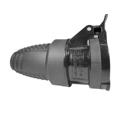 ELP45002 | ΦΙΣ SCHUKO 16Α ΛΑΣΤΙΧΕΝΙΟ ΘΗΛΥΚΟ IP44 ΜΑΥΡΟ ELP45002 | ΦΙΣ SCHUKO 16Α ΛΑΣΤΙΧΕΝΙΟ ΘΗΛΥΚΟ IP44 ΜΑΥΡΟ