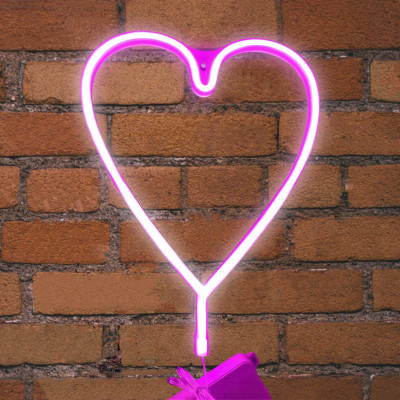 EL131003|NEON LED STRIPS HEART neon|3*AA μπαταρία|4.5V|385x15x295|{enjoysimplicity}™ EL131003|NEON LED STRIPS HEART neon|3*AA μπαταρία|4.5V|385x15x295|{enjoysimplicity}™
