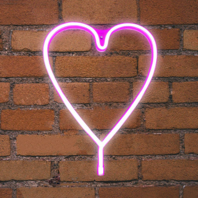 EL131315|NEON LED STRIPS HEART neon@backboard|USB ΚΑΛΩΔΙΟ 1mt|5V|560x15x610|{enjoysimplicity}™ EL131315|NEON LED STRIPS HEART neon@backboard|USB ΚΑΛΩΔΙΟ 1mt|5V|560x15x610|{enjoysimplicity}™
