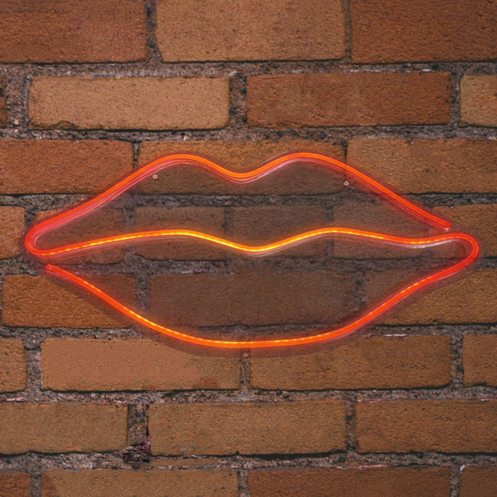 EL131319|NEON LED STRIPS LIPS neon@backboard|USB ΚΑΛΩΔΙΟ 1mt|5V|610x15x290|{enjoysimplicity}™ EL131319|NEON LED STRIPS LIPS neon@backboard|USB ΚΑΛΩΔΙΟ 1mt|5V|610x15x290|{enjoysimplicity}™