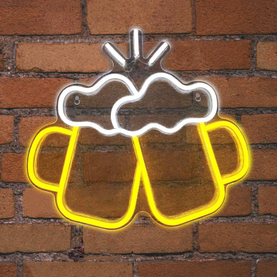 EL131323|NEON LED STRIPS BEER GLASSES neon@background|USB ΚΑΛΩΔΙΟ 1mt|5V|400x15x365|{enjoysimplicity}™ EL131323|NEON LED STRIPS BEER GLASSES neon@background|USB ΚΑΛΩΔΙΟ 1mt|5V|400x15x365|{enjoysimplicity}™