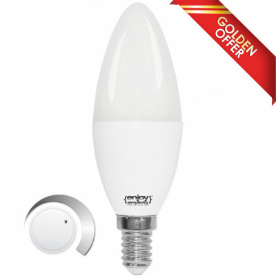 EL639554 | LED B35 DIM|5.5W(>40W)Ε14|4000k|470lm|enjoySimplicity™|Standard-Νέτο τιμή EL639554 | LED B35 DIM|5.5W(>40W)Ε14|4000k|470lm|enjoySimplicity™|Standard-Νέτο τιμή