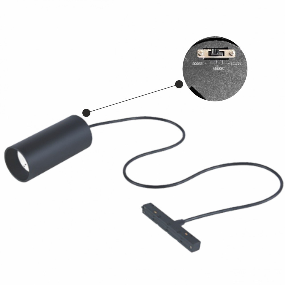 EL183632 | LED Spot|40W|4000k|3600lm|120⁰|Black|77xh167mm|{enjoysimplicity}™ EL183632 | LED Spot|40W|4000k|3600lm|120⁰|Black|77xh167mm|{enjoysimplicity}™