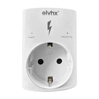 ELP38101 | ΑΝΤΑΠΤOΡ ΠΡΟΣΤΑΣΙΑΣ ΥΠΕΡΤΑΣΕΩΝmax3500W SCHUKO→1Θ SCHUKO IP20 ΛΕΥΚΟ ELP38101 | ΑΝΤΑΠΤOΡ ΠΡΟΣΤΑΣΙΑΣ ΥΠΕΡΤΑΣΕΩΝmax3500W SCHUKO→1Θ SCHUKO IP20 ΛΕΥΚΟ