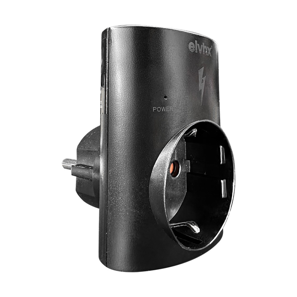 ELP38102 | ΑΝΤΑΠΤOΡ ΠΡΟΣΤΑΣΙΑΣ ΥΠΕΡΤΑΣΕΩΝmax3500W SCHUKO→1Θ SCHUKO IP20 ΜΑΥΡΟ ELP38102 | ΑΝΤΑΠΤOΡ ΠΡΟΣΤΑΣΙΑΣ ΥΠΕΡΤΑΣΕΩΝmax3500W SCHUKO→1Θ SCHUKO IP20 ΜΑΥΡΟ
