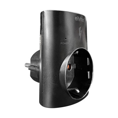 ELP38102 | ΑΝΤΑΠΤOΡ ΠΡΟΣΤΑΣΙΑΣ ΥΠΕΡΤΑΣΕΩΝmax3500W SCHUKO→1Θ SCHUKO IP20 ΜΑΥΡΟ ELP38102 | ΑΝΤΑΠΤOΡ ΠΡΟΣΤΑΣΙΑΣ ΥΠΕΡΤΑΣΕΩΝmax3500W SCHUKO→1Θ SCHUKO IP20 ΜΑΥΡΟ