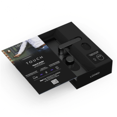 LOQED Touch Smart Lock Black Edition - EAN 8719326820194