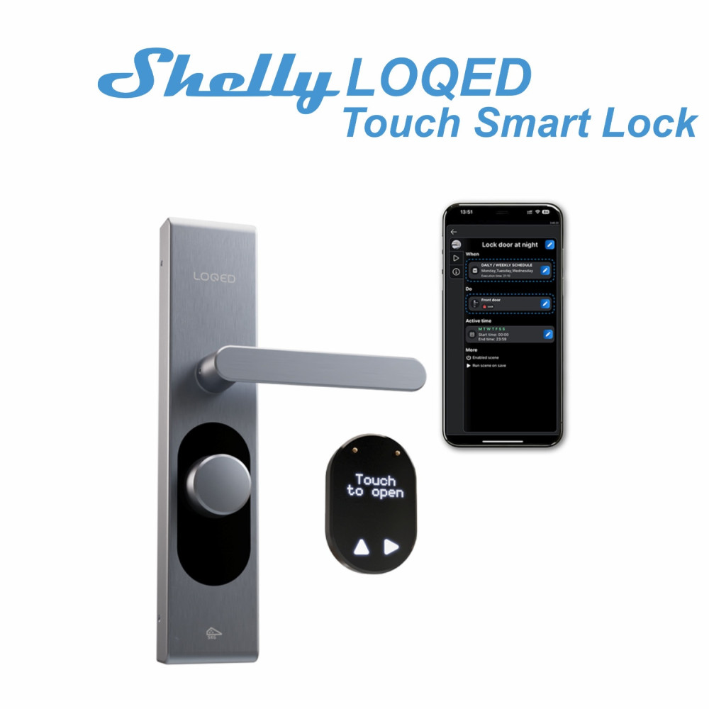 LOQED Touch Smart Lock Silver Edition - EAN 8719326820101 LOQED Touch Smart Lock Silver Edition - EAN 8719326820101