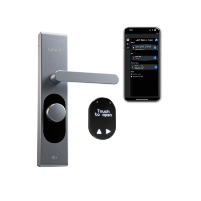 LOQED Touch Smart Lock Silver Edition - EAN 8719326820101
