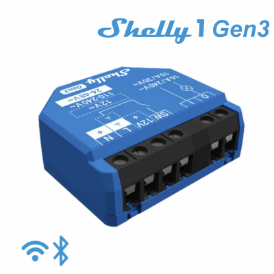 Shelly 1 Gen3 - EAN 3800235261767 Shelly 1 Gen3 - EAN 3800235261767