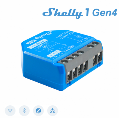 Shelly 1 Gen4 - EAN 3800238070687 Shelly 1 Gen4 - EAN 3800238070687