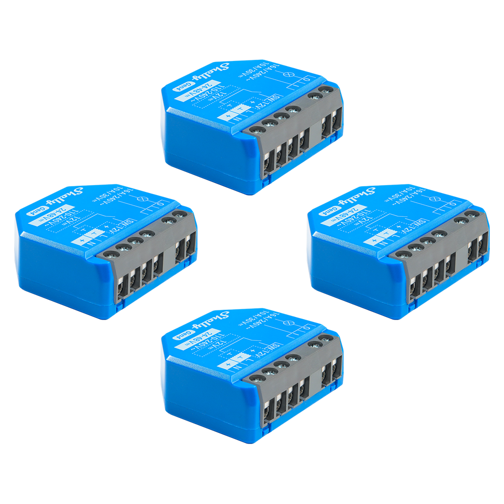 Shelly 1 Gen4 4-pack - EAN 3800238070700