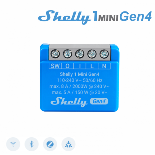 Shelly 1 Mini Gen4 - EAN 3800238070786